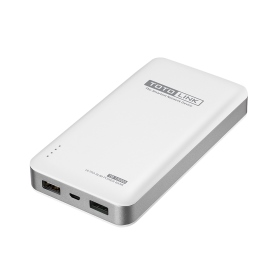 TOTOLINK 15000mAh超薄快充行動電源-白色